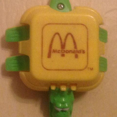 Transformer McDonald's burger fra 1990