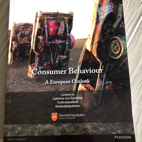 Consumer Behavior a European Outlook pensum