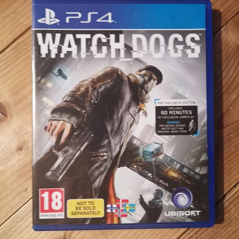 Watch Dogs ps4 playstation spill game gaming