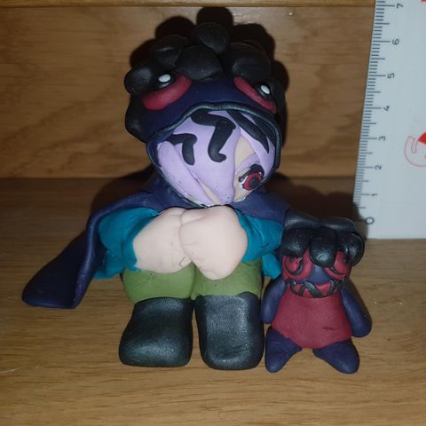 Ib Crazy Garry(bad end) anime håndlagd fimo figur selges!!