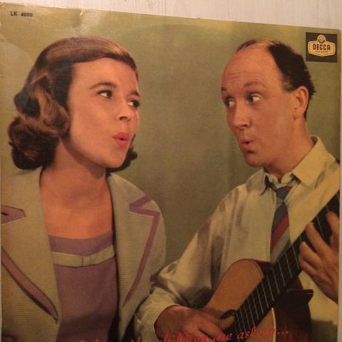 Danske artister Vinyl Lp Ep og single plater 50 - 70 tall Nina & Frederik m.fl.