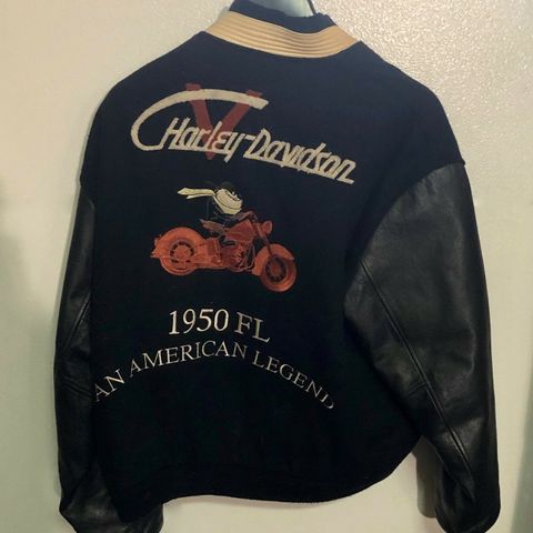 Harley Davidson 1991 Warner Bros 1950 FL An American Legend Taz Jacket