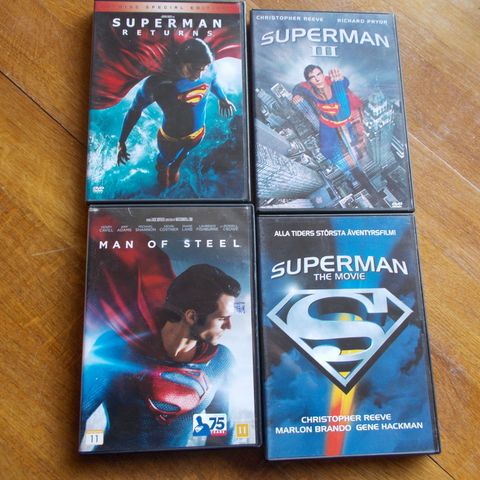DVD Superman --- Supergirl. —Norske tekster