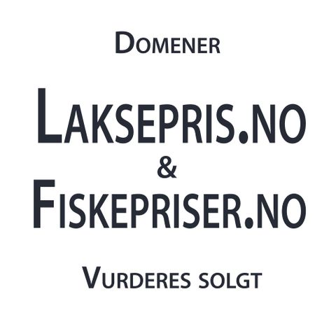 Fiskepriser.no & Laksepris.no vurderes solgt