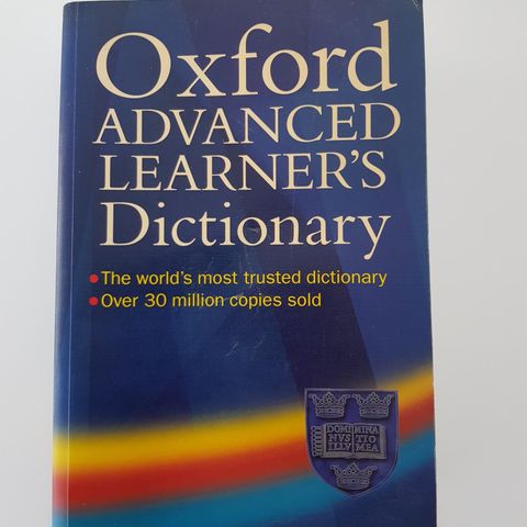 Oxford Advanced Learner's Dictionary