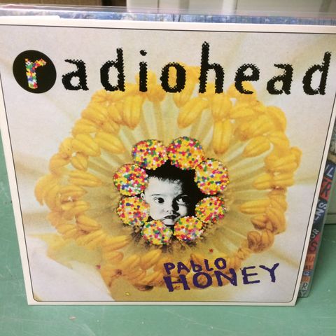 Radiohead Pablo Honey - Uk første press - utgave 3 - EX+ NM NM - 1993 RARE