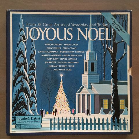 Joyous noel - from 38 great artists of yesterday and today - 4 LP-plater