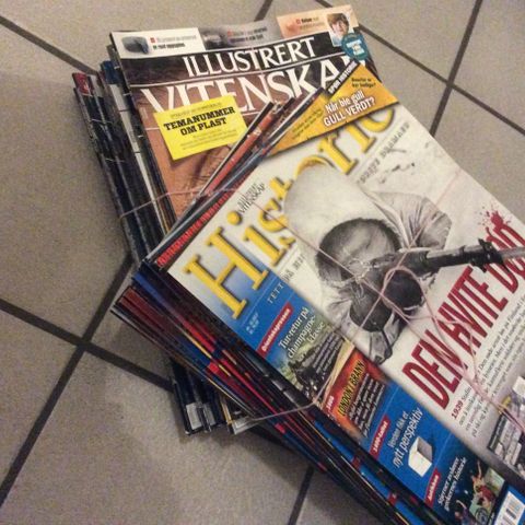 MANGE Tidsskrift, magasiner , blader fra 2009 til dagsdato
