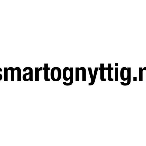 Domene: smartognyttig.no