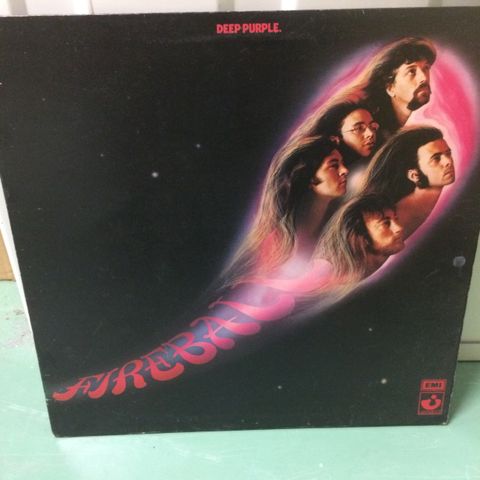 Deep Purple - Fireball - Uk september 71 - første press Lp 2ndre Label