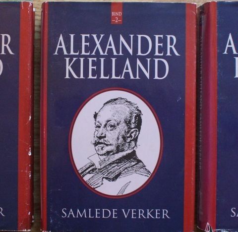 Alexander Kielland's samlede verker + enkeltbøker av samme forfatter