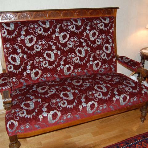 Antikk sofagruppe