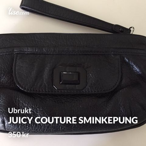 Juicy Couture sminkeveske / sminkepung /make up bag