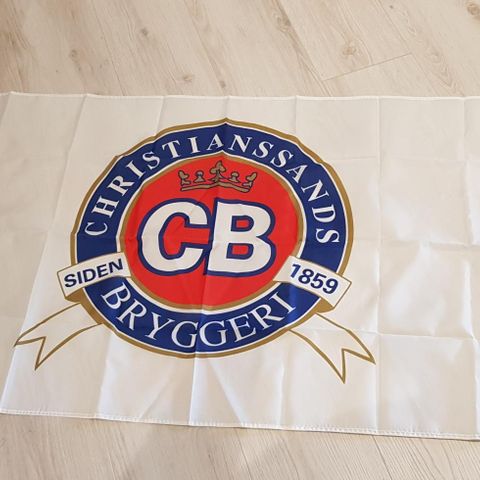 Stort CB banner øl logo :)