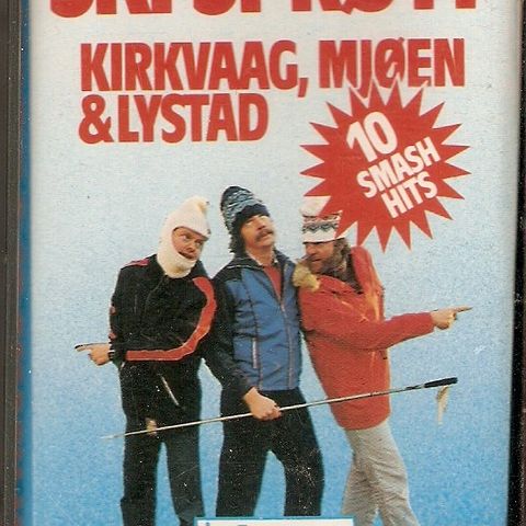 Kirkvaag, Mjøen & Lystad - Ski-Sprøyt & 10 Smash Hits KLM Brødrene Dal - Kassett