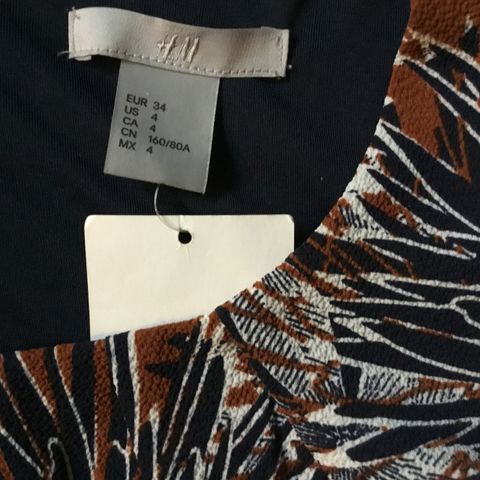 Penkjole H&M 34/36 Ny med tag