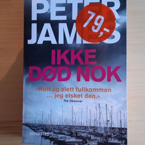 Peter James -Ikke død nok