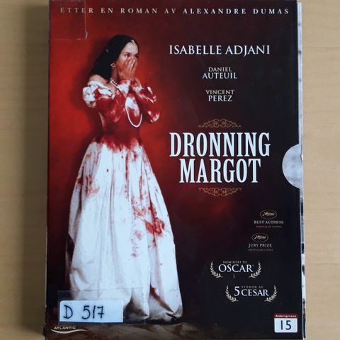 Dronning Margot DVD