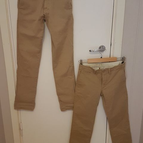 Pen beige GAP Kids bukse i str 12-14 år