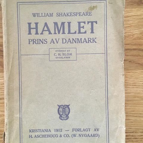 William Shakespeare: Hamlet, prins av Danmark