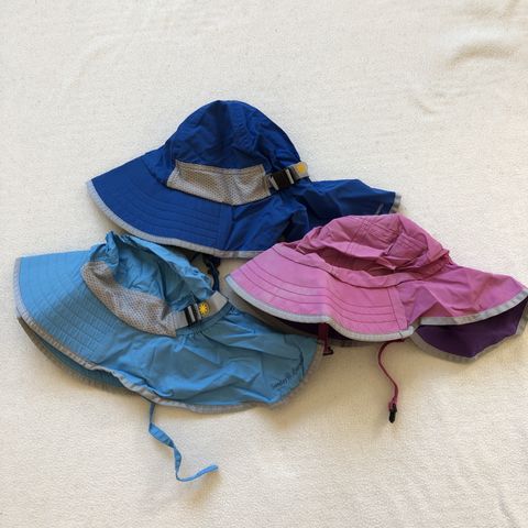 Solhatt - rosa uv hatt -  str ca 2-5 år