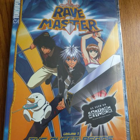 Rave Master - vol. 1 (DVD, region 1, i plast)