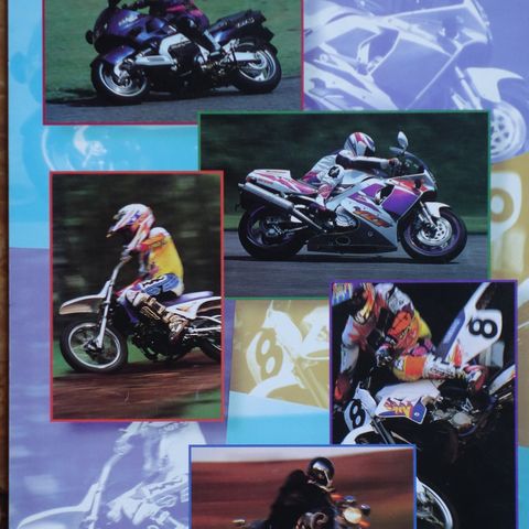 Yamaha  1994 og 1995 programbrosjyrer