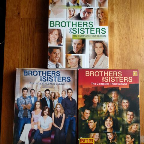 Brothers and Sisters - sesong 1-3 (DVD, norsk tekst)