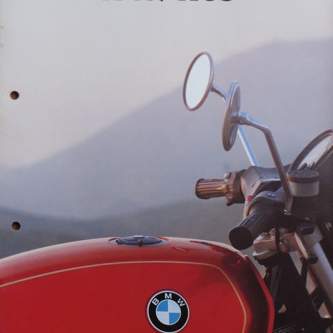 BMW R45/R65 1978 model brosjyre