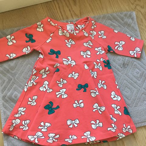 Babyklær kjole str. 74 cm,  80 cm Cloe, polarn o. pyret