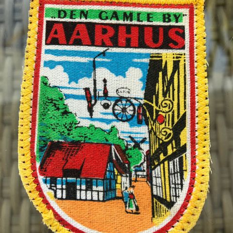 Stedsmerke fra Aarhus i tekstil