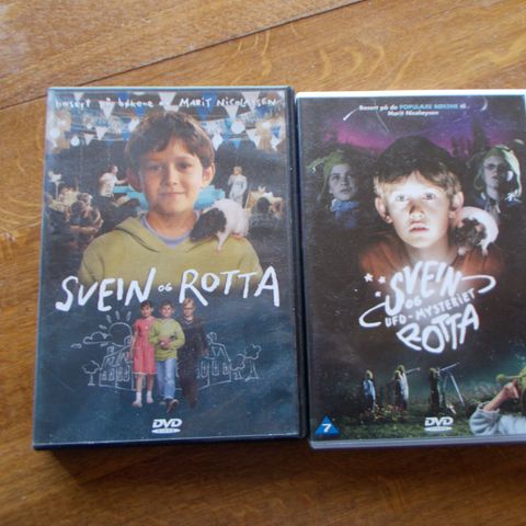 DVD Svein og Rotta