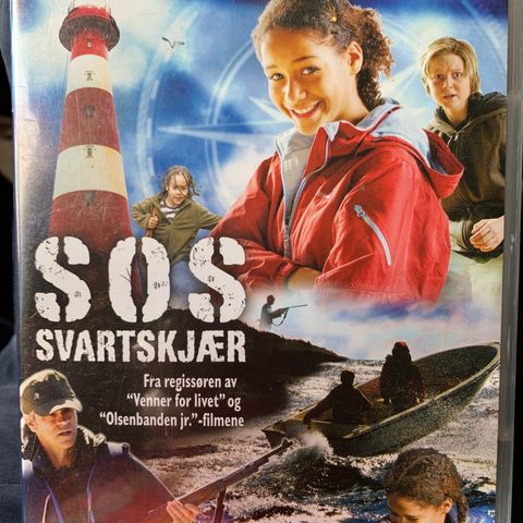 SOS Svarskjær (familiefilm) dvd