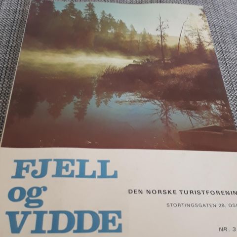 DNT 1973. Nr. 3 - fjell og vidde