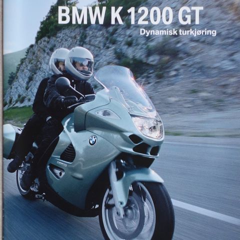 BMW K 1200GT brosjyre 08.2002