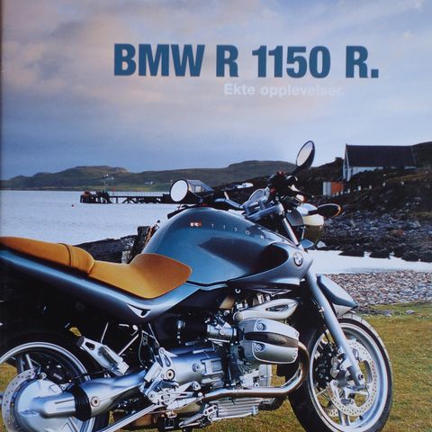 BMW R 1150 R  2001 brosjyre