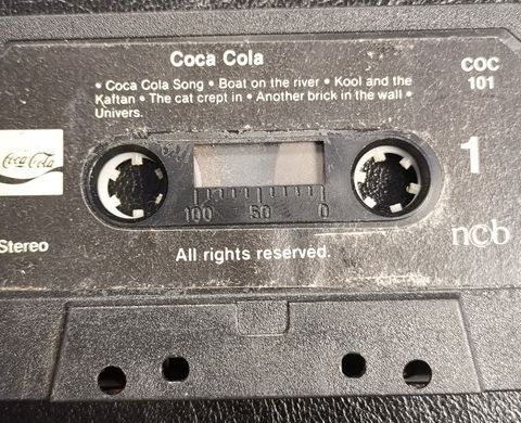 Coca Cola Reklame Musikk Kassett