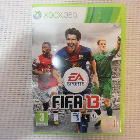 Xbox 360 FIFA 13 - Spill fra 3år i Top Tilstand