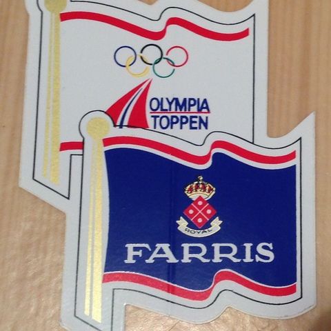 Farris Olympia Toppen klistremerke