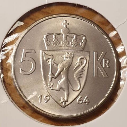5 kr 1964 kvalitet 0