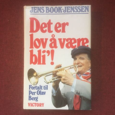 BokFrank: Jens Book Jenssen; Det er lov å være bli! (1985)