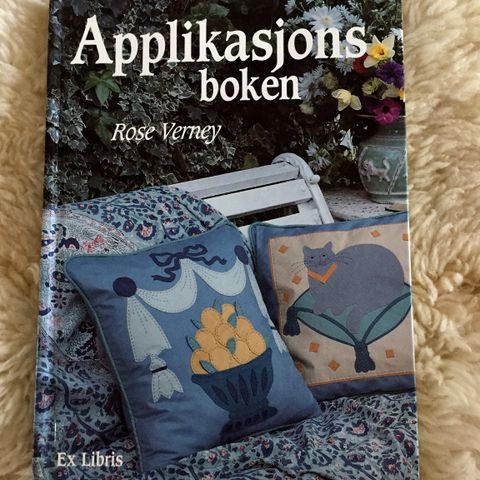 Applikasjonsbok patchwork lappeteknikk sy håndarbeid