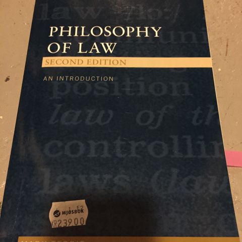 Philosophy of law