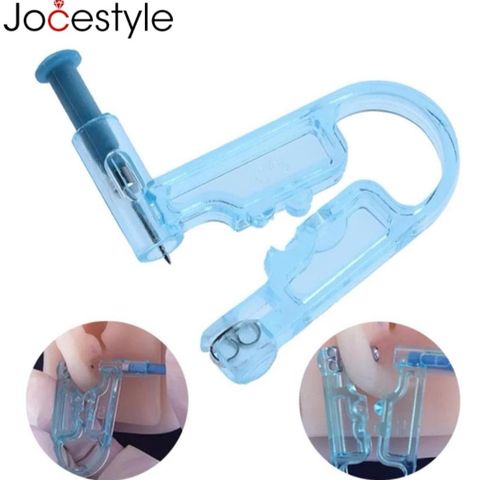 Disposable ear piercing gun