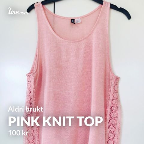 Pink Knit Topp