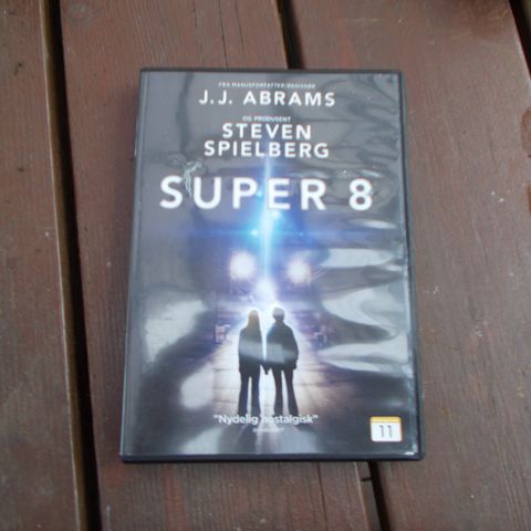 DVD Super 8.   Steven Spielberg.          Norsk tekst