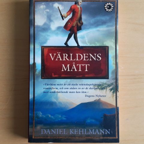 Daniel Kiehlmann -Varldens Mått-Svensk utgave