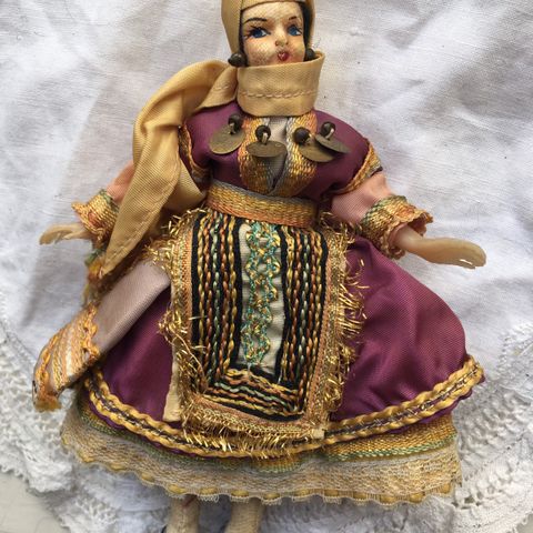 Gammel dukke fra Marokko