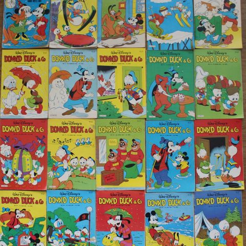 Enkelte Donald Duck & co 1980 til 2008