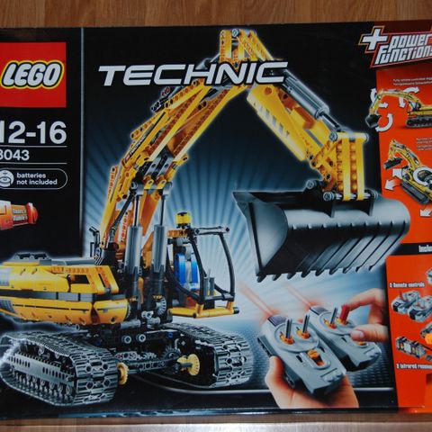 LEGO TECHNIC SETT 8043 KJØPES.